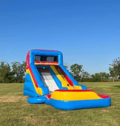 15' Rainbow Rush Water Slide