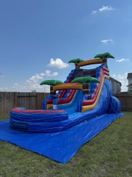 Tiki20Island 1759760053 18' Tiki Island Water Slide